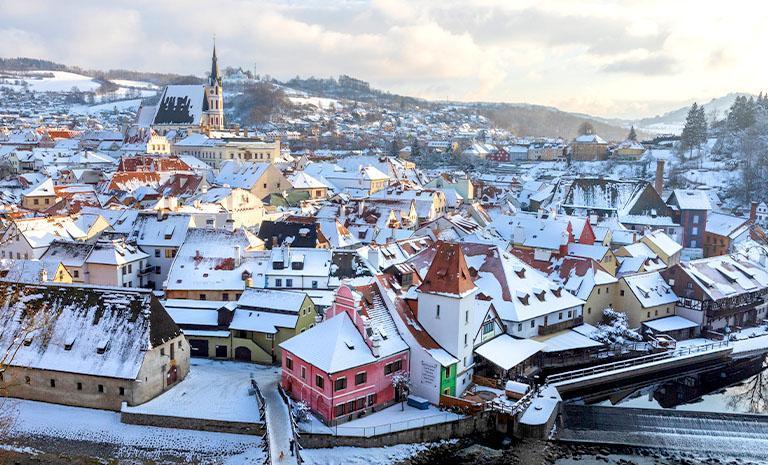 奧地利捷克．經典10日(冬季)
